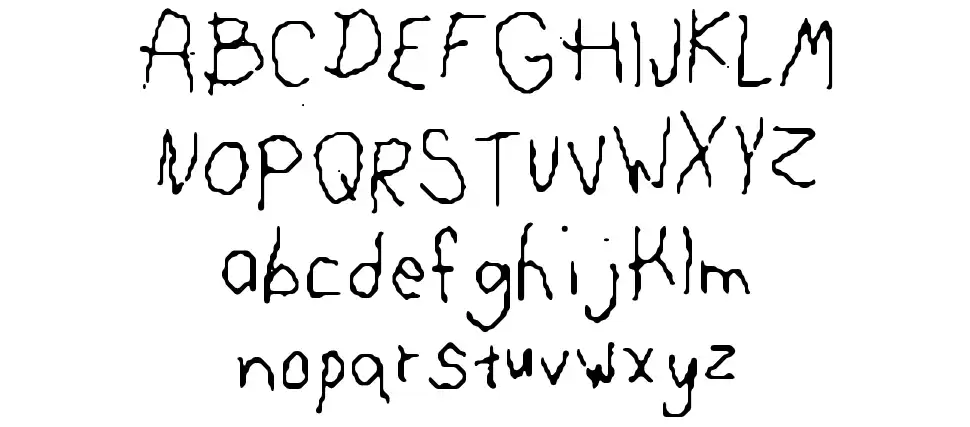 Lefty Monsterfont specimens