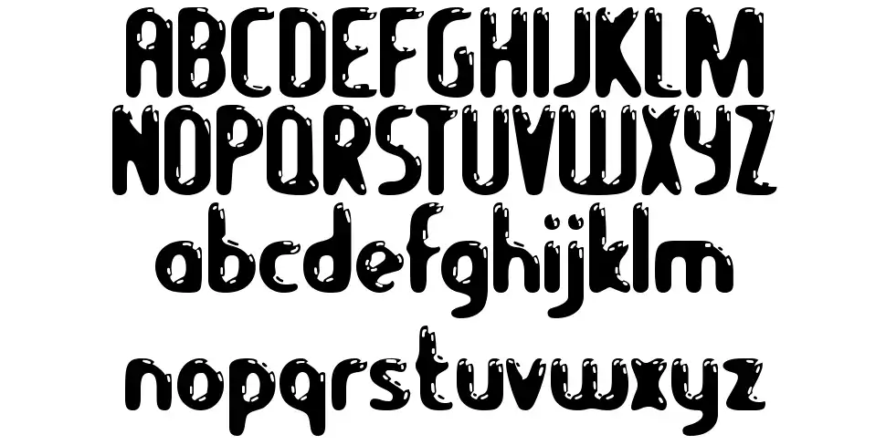 LetsEat-Regularfont specimens