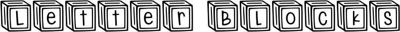 Letter Blocks