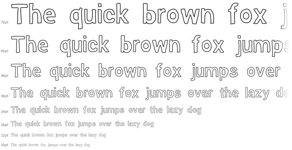 Lightheadfont waterfall