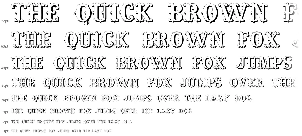 Living in the Pastfont waterfall