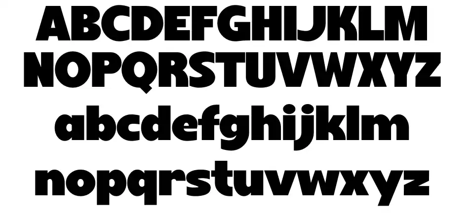 Lotekfont specimens