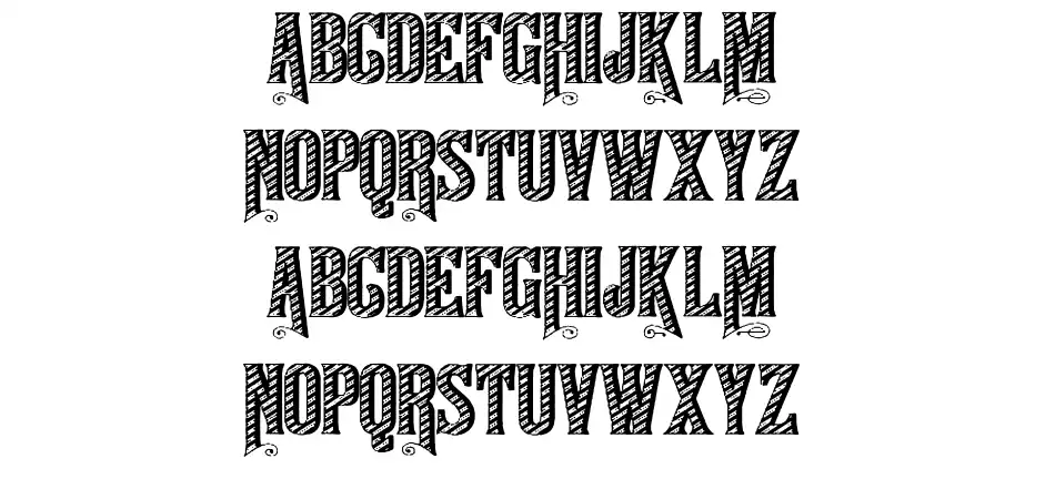 Louise XIV Especímenes Louise XIVfont specimens