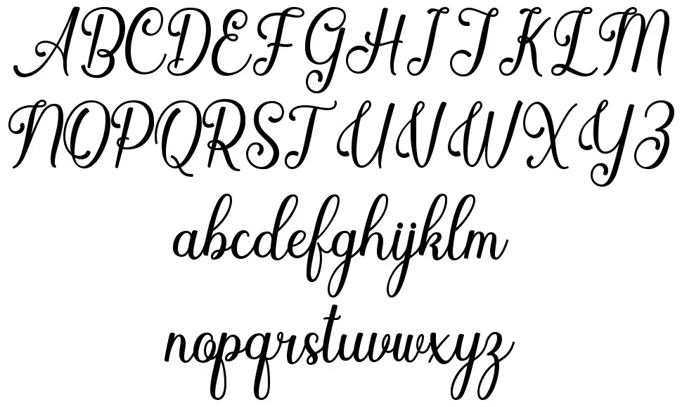 Love Nursefont specimens