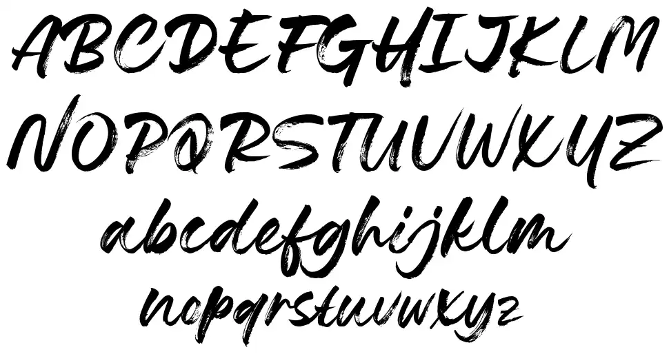 Lovely Boysfont specimens