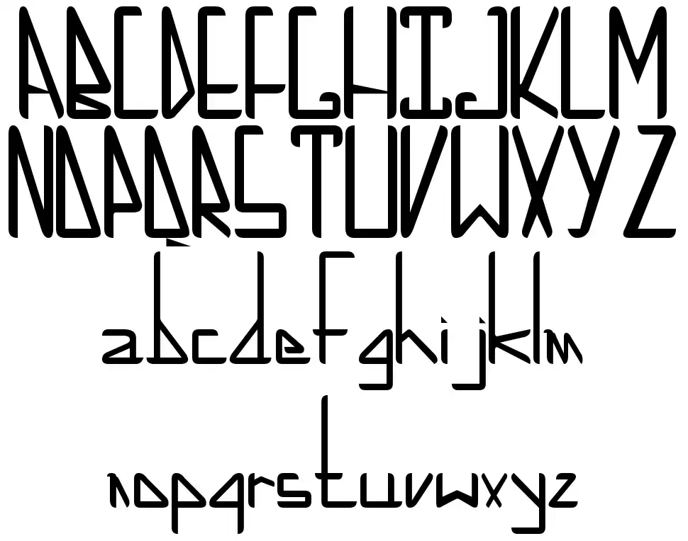 Low X-Linefont specimens
