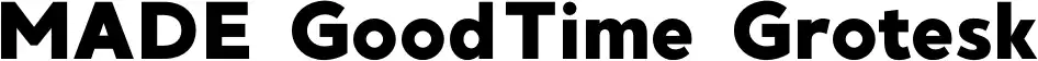 MADE GoodTime Grotesk