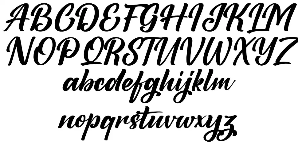Malatanfont specimens