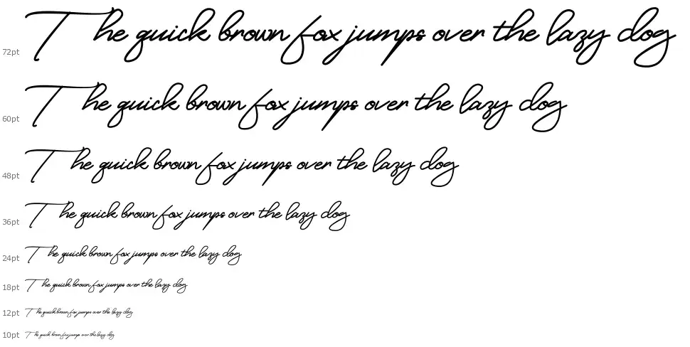 Mango Signfont waterfall