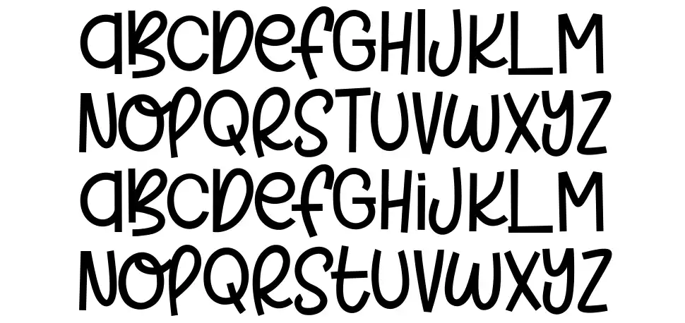 Matcha Smoothiesfont specimens