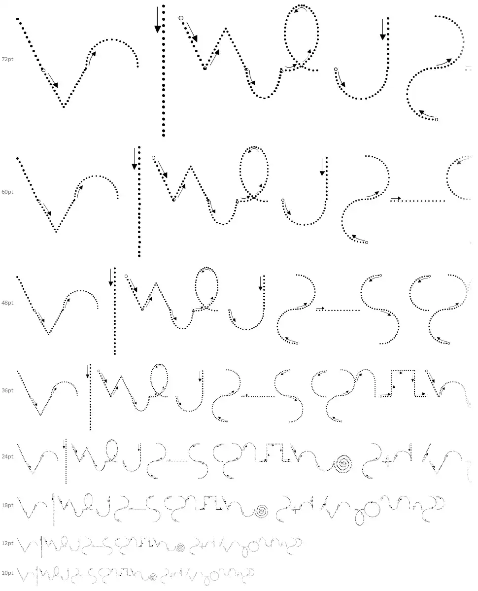 Maternellecolor Graphisme 2font waterfall