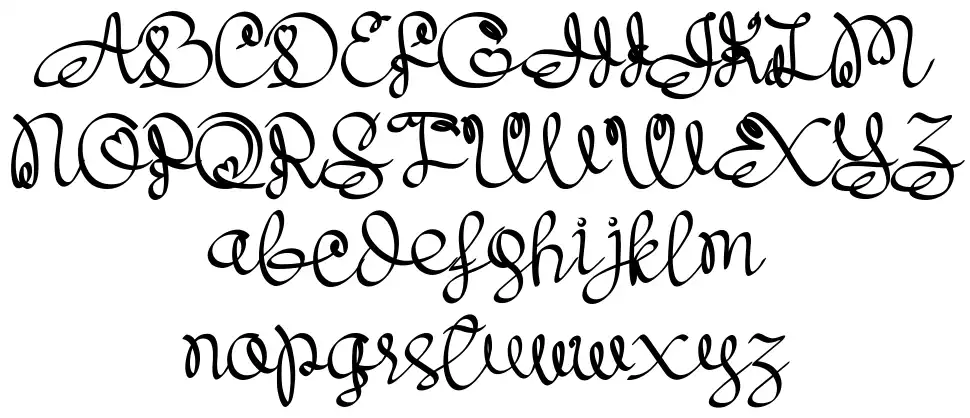 Merlinianfont specimens