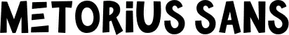 Metorius Sans