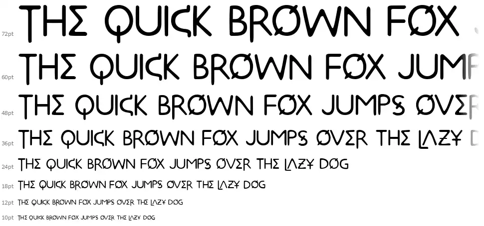 Metroloxfont waterfall