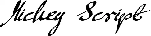 Mickey Script