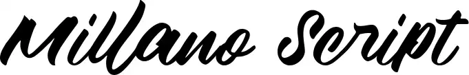 Millano Script
