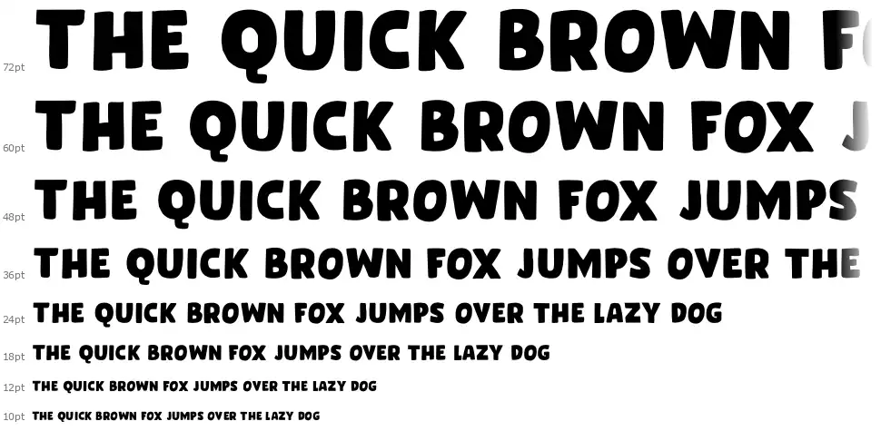 Mind Bogglefont waterfall
