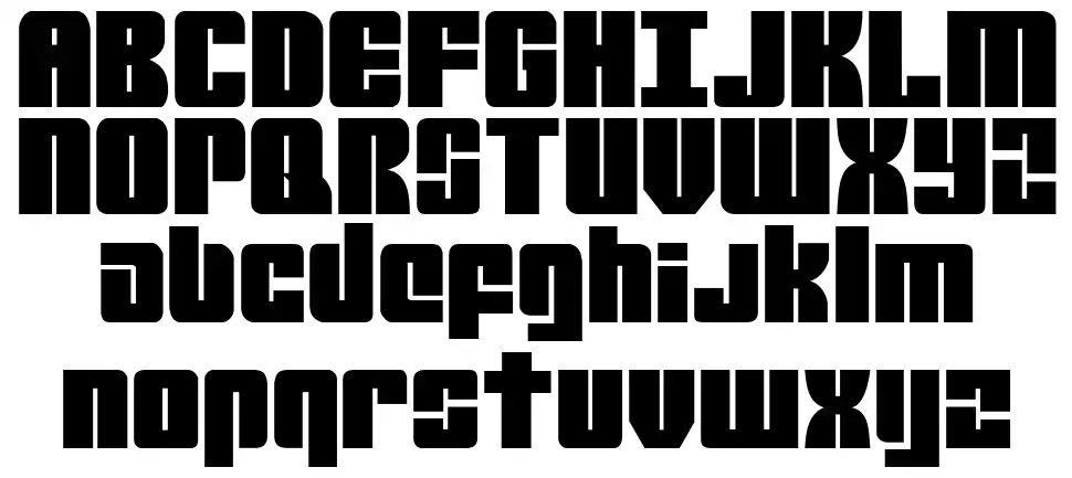 Mobile Infantryfont specimens