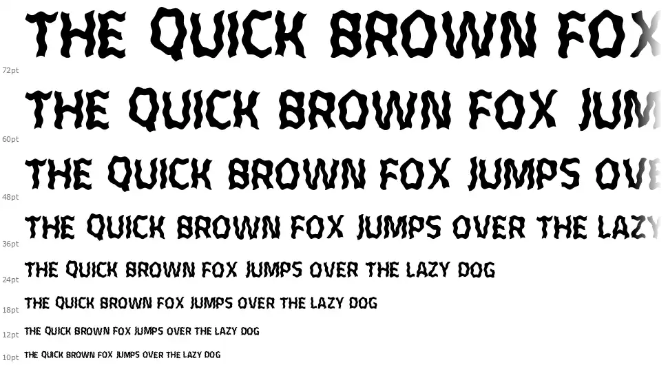Mockofun Wavyfont waterfall