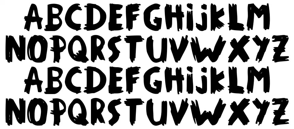 Mogambo!font specimens
