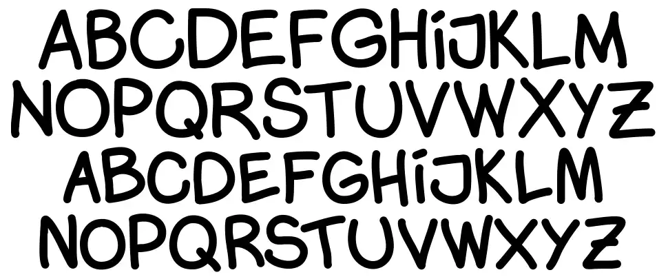 Monicacomicfont specimens