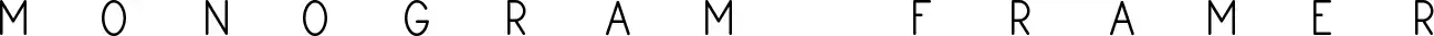 Monogram Framer
