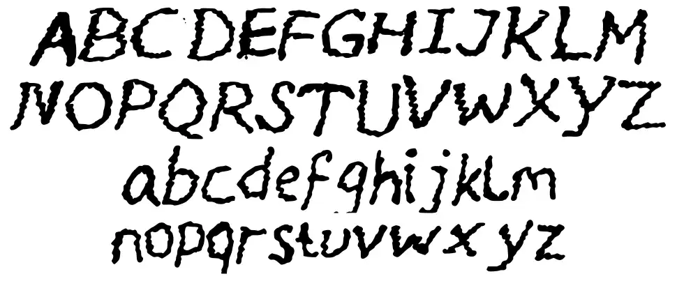 Moodyfont specimens