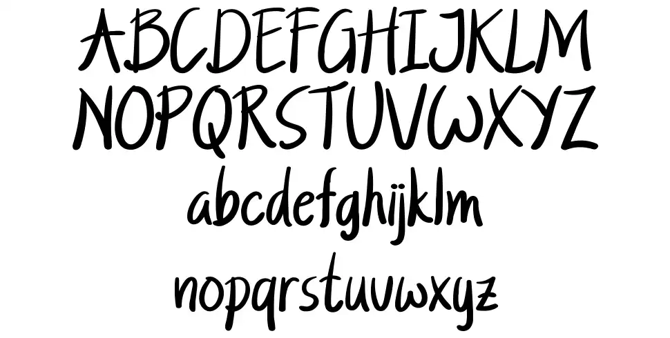 Moonrakefont specimens