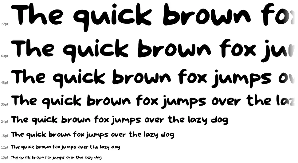 MORVENfont waterfall