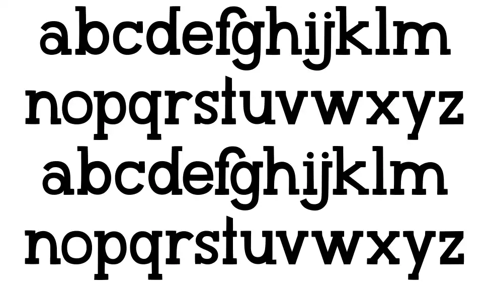 MTF 30 Somethingfont specimens