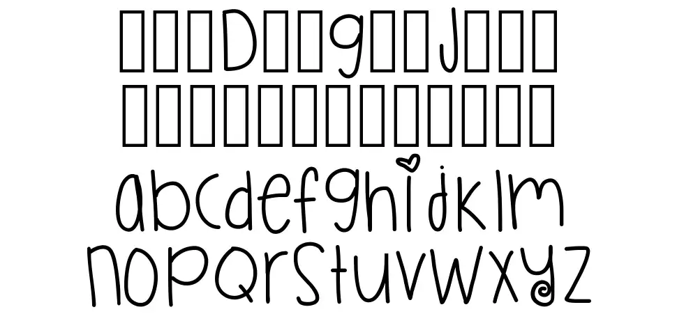 Multicolored Butterfliesfont specimens