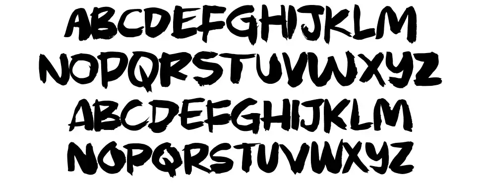 Murky Buzzfont specimens