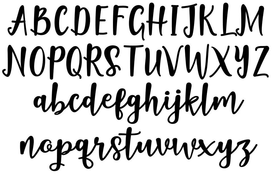 Naishila Dancing Scriptfont specimens