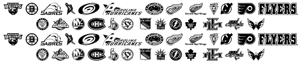 NHL Eastfont specimens
