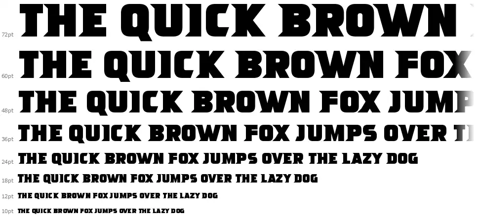 Ninja Attackfont waterfall
