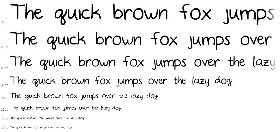 Not Dotfont waterfall