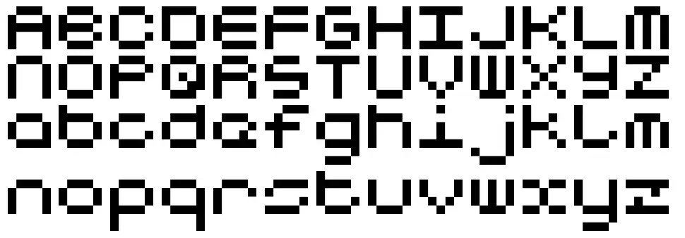 Notalot25font specimens