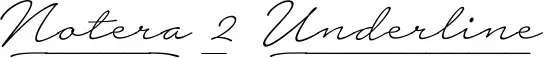 Notera 2 Underline