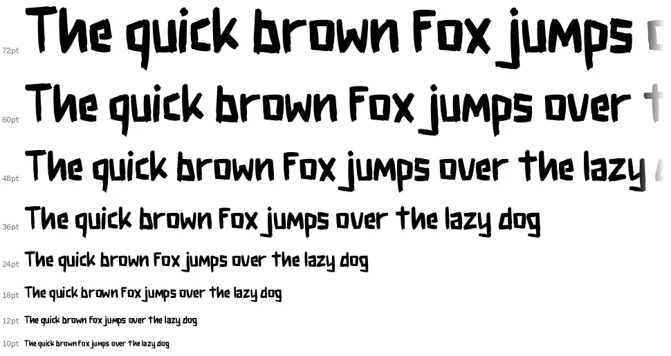 Notha Fokal Cascada Notha Fokalfont waterfall