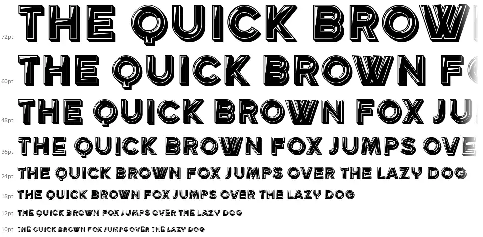 Nucleusfont waterfall