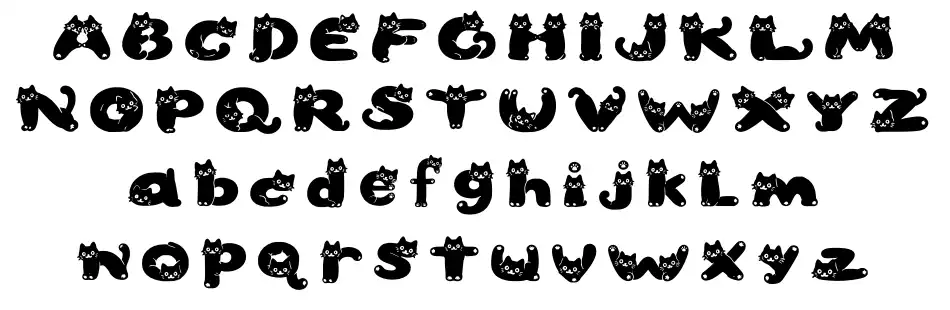 Nyanposefont specimens