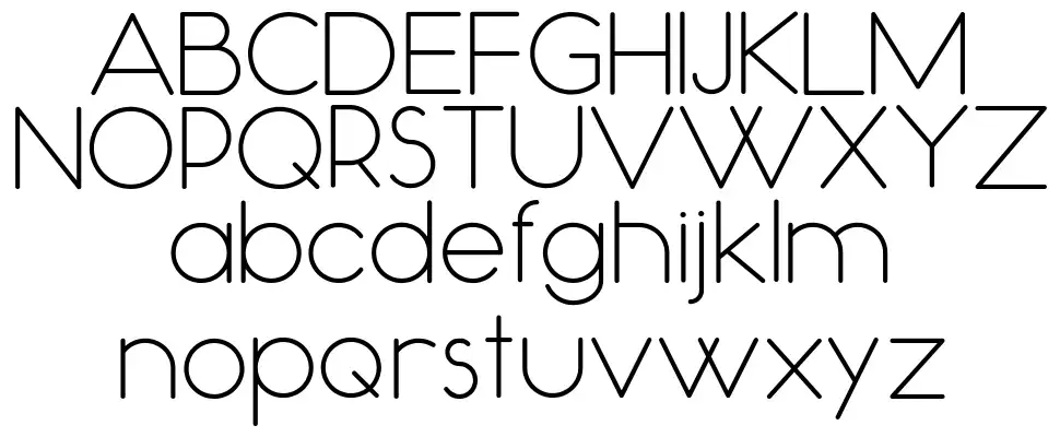Occupiedfont specimens