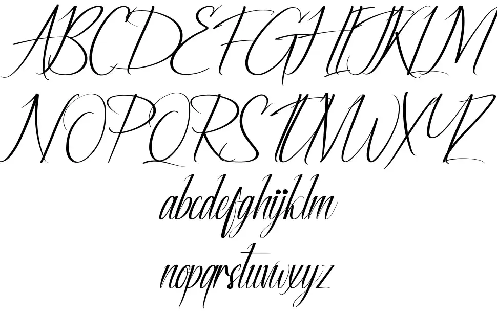 Ofstrikefont specimens