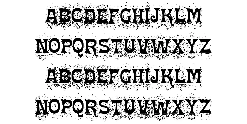 Ornamented, No. 1074 Specimen Ornamented, No. 1074font specimens