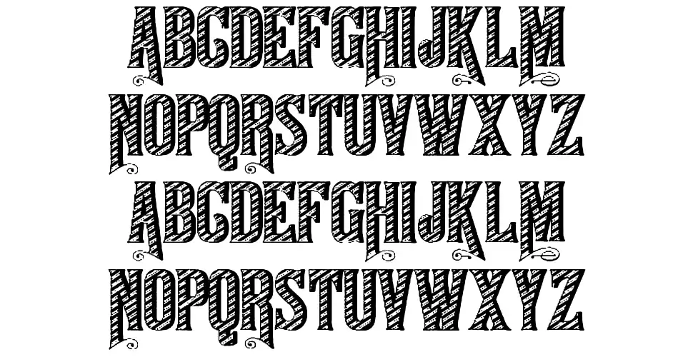 Ornamented, No. 1079font specimens