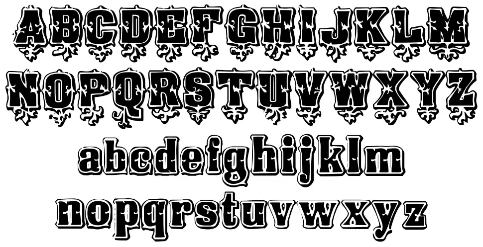 Ornamented, No. 1530 Specimen Ornamented, No. 1530font specimens