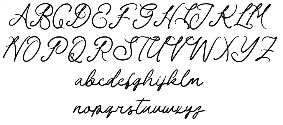 Palm Haven Especímenes Palm Havenfont specimens