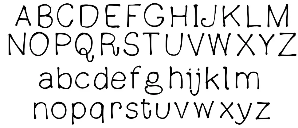 Parsnip Timefont specimens