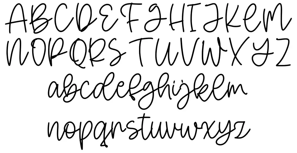 Pink Miraclefont specimens