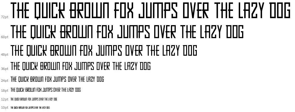 Pixelopolis 9000font waterfall
